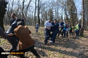 برنامه ورزش و پاکسازی طبیعت با حضور همکاران و اساتید دانشکده فنی امام محمد باقر (ع) ساری 2