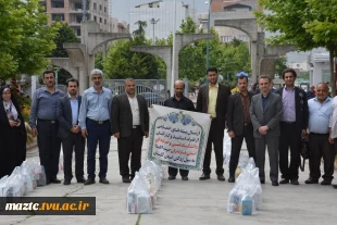 ارسال بسته های حمایتی دانشگاه فنی و حرفه ای استان مازندران جهت اهدا به سیل زدگان استان گلستان 2