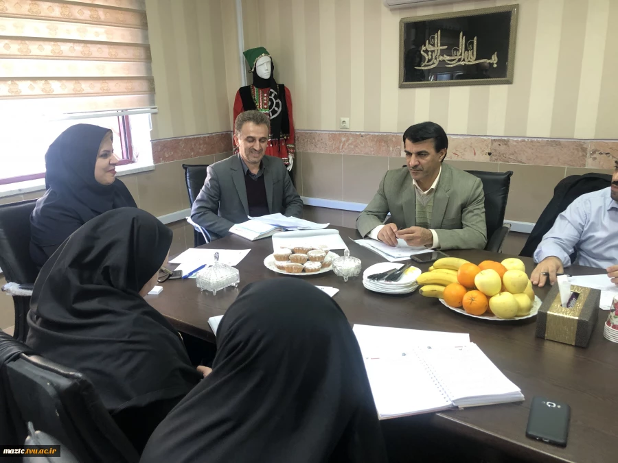 پنجمین نشست شورای معاونین فرهنگی و دانشجویی  دانشگاه فنی و حرفه ای استان مازندران در آموزشکده فنی دختران آمل 4