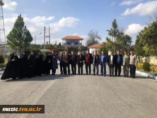 پنجمین نشست شورای معاونین فرهنگی و دانشجویی  دانشگاه فنی و حرفه ای استان مازندران در آموزشکده فنی دختران آمل 5