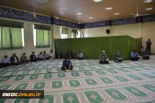 برگزاری مراسم ختم در دانشکده 5