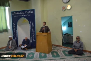 برگزاری مراسم ختم در دانشکده 7