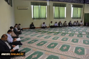 برگزاری مراسم ختم در دانشکده 6