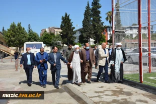 با حضور نماینده محترم ولی فقیه در استان مازندران
زمین چمن مصنوعی فوتسال دانشکده فنی امام محمد باقر(ع) ساری افتتاح و آماده بهره برداری گردید
 5