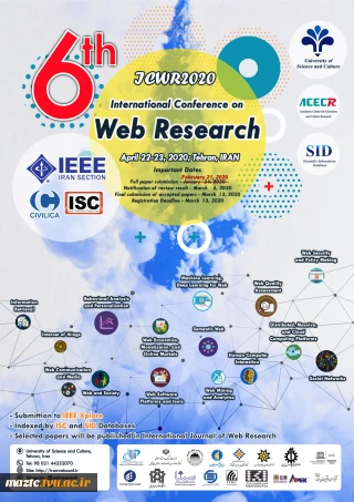 پذیرش و چاپ مقاله دانشجوی دانشکده فنی و حرفه ای محمودآباد در کنفرانس بین المللی تحقیقات وب (ICWR)