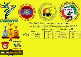 رئیس دانشگاه فنی و حرفه ای استان مازندران کسب مقام سوم مسابقات بین المللی کاراته توسط دانشجوی دانشکده فنی امام محمدباقر(ع) ساری را تبریک گفت 2