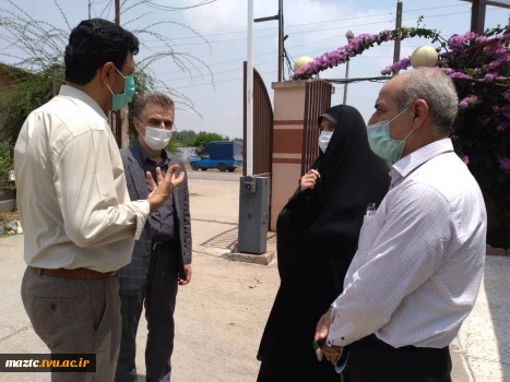 بازدید مدیر کل محترم امور دانشجویان دانشگاه فنی و حرفه ای کشور از آموزشکده کشاورزی ساری 11