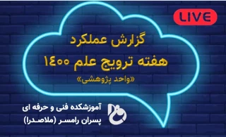 گزارش برنامه های روز جهانی علم 1400 - آموزشکده فنی و حرفه ای رامسر