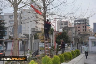 گزارش تصویری فعالیت های ستاد استقبال از شهید گمنام دانشگاه فنی و حرفه ای استان مازندران 4