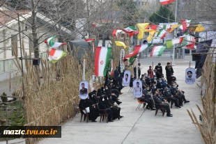 مراسم سوم شهید گمنام در دانشکده فنی امام محمد باقر(ع) ساری 2