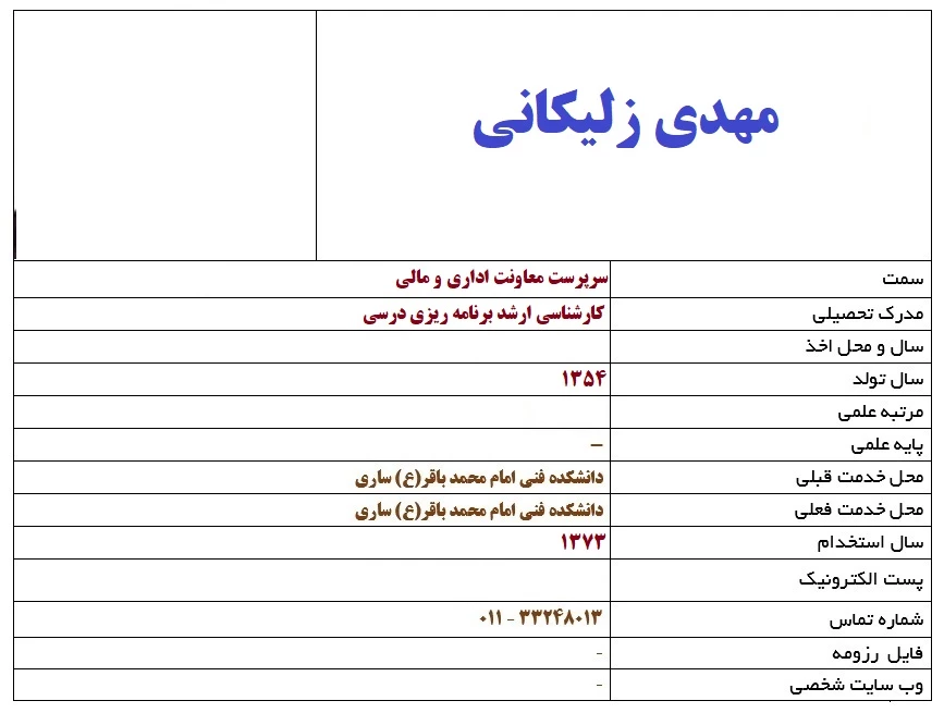 زلیکانی