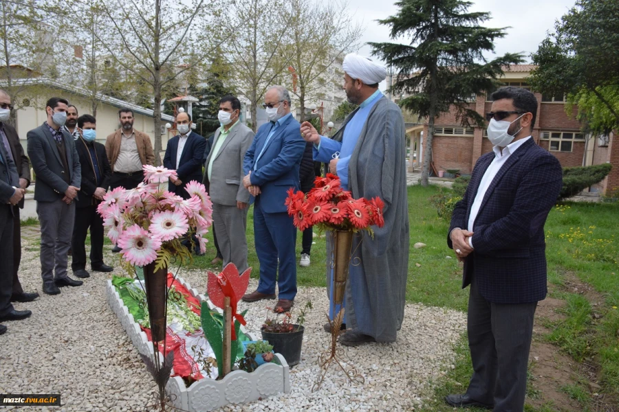 گرامیداشت روز شهداء در دانشگاه فنی و حرفه ای استان مازندران 3