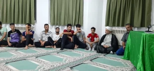 مراسم میلاد با سعادت امام رضا(ع) در خوابگاه دانشجویی دانشکده فنی و حرفه ای محمودآباد برگزار شد 3