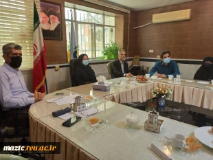 نشست صمیمی اعضای  شورای مرکزی بسیج اساتید دانشگاه فنی و حرفه ای استان مازندران با اساتید آموزشکده قدسیه ساری  3