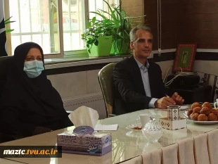 نشست صمیمی اعضای  شورای مرکزی بسیج اساتید دانشگاه فنی و حرفه ای استان مازندران با اساتید آموزشکده قدسیه ساری  4