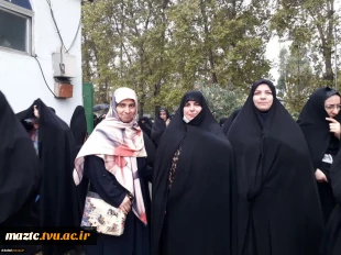 حضور کارکنان، اساتید و دانشجویان آموزشکده فنی و حرفه ای دختران بابل در "تظاهرات محکومیت جنایت تروریستی در حرم شاهچراغ(ع) و اقدامات اغتشاشگران و آشوبگران" 3