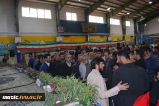 با حضور سردار نقدی، معاون هماهنگ کننده سپاه پاسداران انقلاب اسلامی، گردهمایی بزرگ دانشجویان بسیجی دانشگاه ها و موسسات آموزش عالی سراسر استان مازندران با عنوان «پیشگامان رهایی» برگزار شد 9