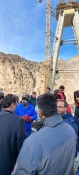 بازدید علمی دانشجویان آموزشکده پسران بابل  از پروژه چهارخطه محور هراز 4