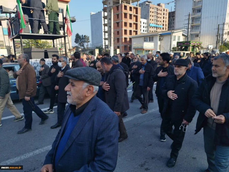 امروز چهار شنبه هفتم دی ماه مراسم  استقبال، تشییع و تدفین  پیکر شهید خوشنام دوران دفاع مقدس با حضور جمعی از مردم و مسئولین شهرستان محمودآباد برگزار شد. 4