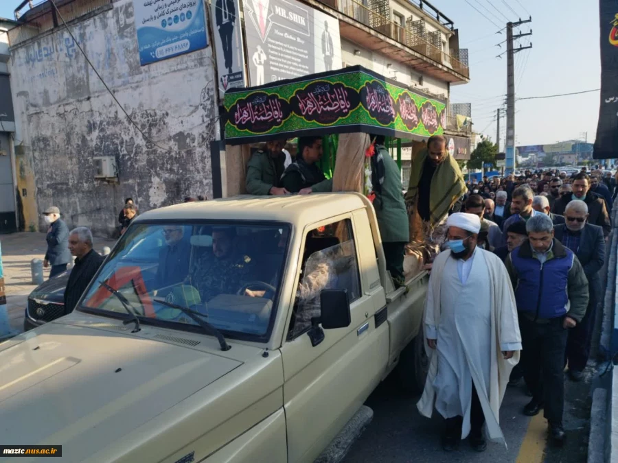 امروز چهار شنبه هفتم دی ماه مراسم  استقبال، تشییع و تدفین  پیکر شهید خوشنام دوران دفاع مقدس با حضور جمعی از مردم و مسئولین شهرستان محمودآباد برگزار شد. 10