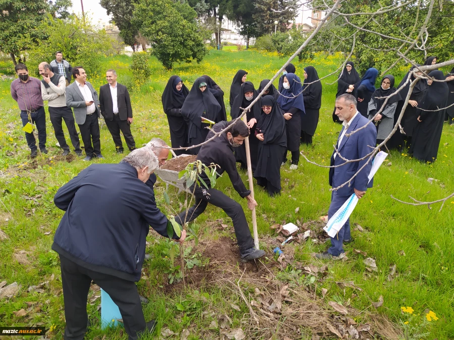 برگزاری آئین نکوداشت روز شهدا و هفته منابع طبیعی و روز درختکاری آموزشکده فنی و حرفه ای قدسیه ساری 12