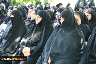 گرامیداشت هفتمین سالگرد  شهدای خان طومان و اردیبهشت مقاومت در آموزشکده قدسیه ساری 7