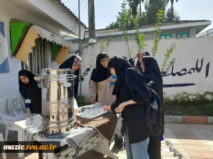 پذیرایی از دانشجویان نو ورود مقطع کارشناسی با مشارکت فعال دانشجویان بسیج دانشجویی در آموزشکده فنی و حرفه ای دختران بابل 4