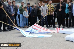 حضور دانشجویان بسیجی و کارکنان آموزشکده فنی و حرفه‌ای دختران بابل در اجتماع دانشجویان دانشگاه‌های استاان مازندران در محکومیت جنایات رژیم غاصب صهیونیستی و حمایت از مقاومت مردم مظلوم فلسطین و عملیات طوفان‌ الاقصی و شرکت در نماز جمعه شهر بابلسر 3