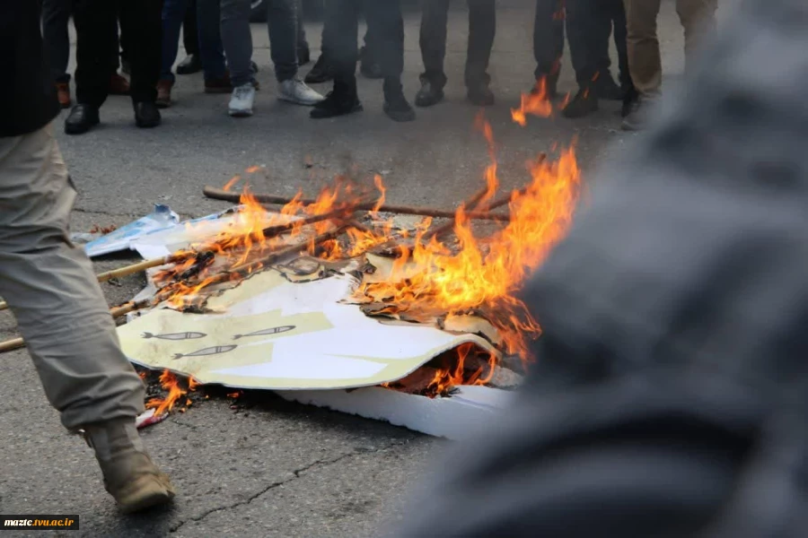 حضور دانشجویان بسیجی و کارکنان آموزشکده فنی و حرفه‌ای دختران بابل در اجتماع دانشجویان دانشگاه‌های استاان مازندران در محکومیت جنایات رژیم غاصب صهیونیستی و حمایت از مقاومت مردم مظلوم فلسطین و عملیات طوفان‌ الاقصی و شرکت در نماز جمعه شهر بابلسر 6