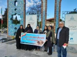 غبار روبی و عطر افشانی مزار شهدای انقلاب اسلامی توسط کارکنان آموزشکده فنی وحرفه ای دختران بابل 3