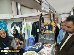 حضور فعال آموزشکده قدسیه ساری در نمایشگاه مد و لباس فجر مازندران
 7