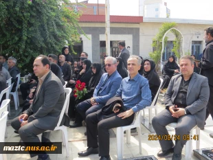 در هفته دولت صورت پذیرفت:
ادای احترام ریاست دانشگاه ملی مهارت استان مازندران به مقام شامخ شهدا در آیین عطرافشانی و غبارروبی گلزار شهدای ساری
 6