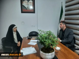 دیدار دکتر نعمت اله عسکری رئیس دانشگاه ملی مهارت استان مازندران به اتفاق تیم همراه با خانم دکتر عالیه زمانی نماینده مردم شهرستان های ساری و میاندرود در مجلس شورای اسلامی 2