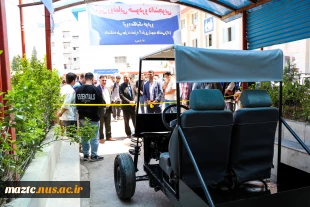 رونمایی از مینی‌خودرو شهری در دانشکده ملی مهارت شماره 2 ساری 4