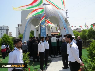 افتتاح المان شهید خوشنام دانشکده ملی مهارت شهرستان محمودآباد و تجدید میثاق با آرمان های شهدا و امام راحل 8