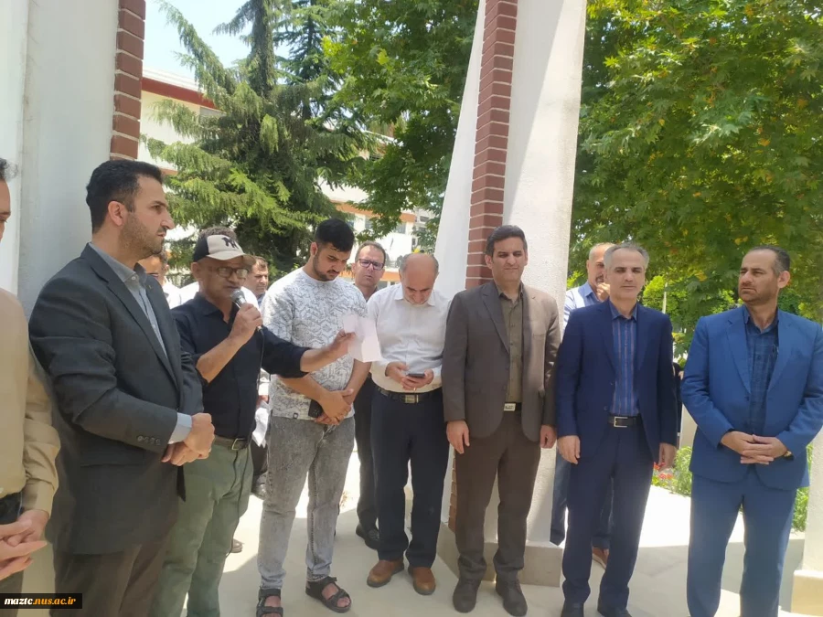 تجمع دانشگاهیان دانشگاه ملی مهارت مازندران درحمایت از مقاومت و محکومیت جنایات رژیم صهیونیستی 8